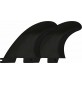 Fins M-Fins Quad Rear Click Tab Black