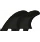 Kiel M-Fins Quad Rear Click Tab Black