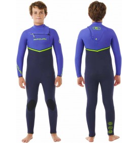 Combinaison Rip Curl Flash-Bomb 4/3mm Zip-Free  Junior