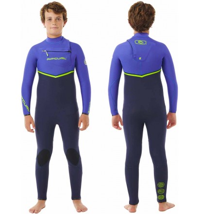 Combinaison Rip Curl Flash-Bomb 4/3mm Zip-Free  Junior