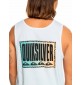 Camiseta quiksilver Long Fade white