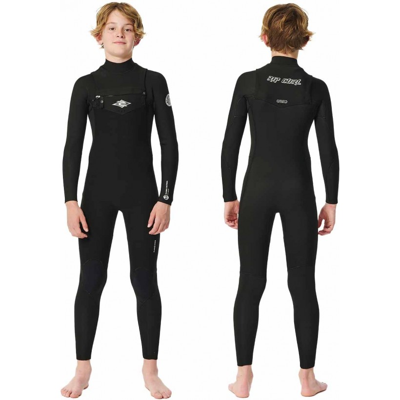 Combinaison de plongée Rip Curl Dawn Patrol 4/3mm Junior BZ Black