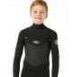 Fato de neoprene Rip Curl Dawn Patrol 4/3mm Junior BZ Black