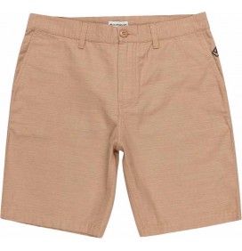 Pantalon corto Quiksilver Davis  Short Chino beige