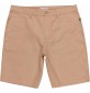 Quiksilver Davis  Short Chino beige corto