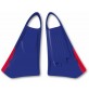 Option 2 bodyboard fins Royal Blue/Red