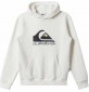 Felpa Quiksilver big logo Beige