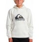 Felpa Quiksilver big logo Beige