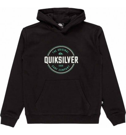 Felpa Quiksilver Circle Up Black