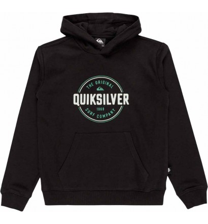 Sudadera Quiksilver Circle Up Black