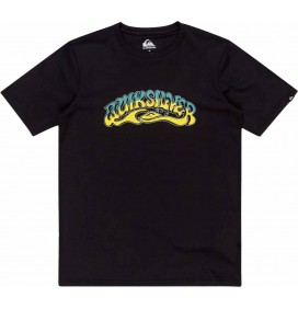 Camiseta quiksilver BUBBLE ARCH black Junior