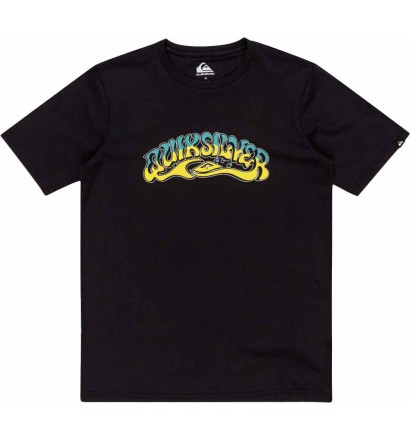 Camiseta quiksilver BUBBLE ARCH black Junior