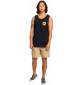 Camiseta quiksilver Long Fade black