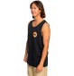 Camiseta quiksilver Long Fade black