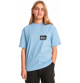 T-shirt Quiksilver Back Flash Hydrangea Junior