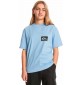 Camiseta Quiksilver Back Flash Hydrangea Junior