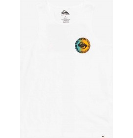 Camiseta quiksilver Long Fade White Junior