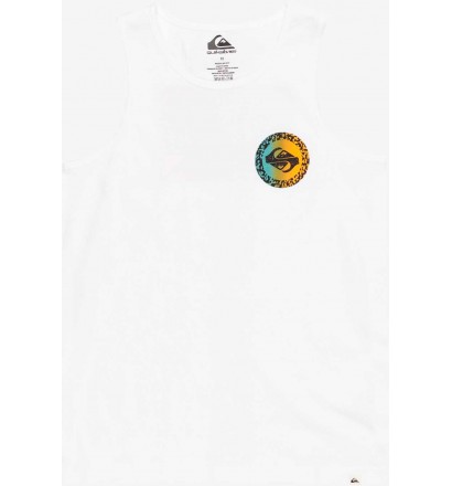 Camiseta quiksilver Long Fade White Junior