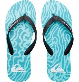 flip flops Quiksilver Molokai Art Blue 1