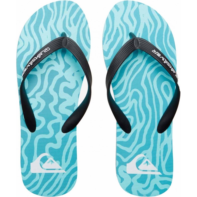 flip flops Quiksilver Molokai Art Blue 1