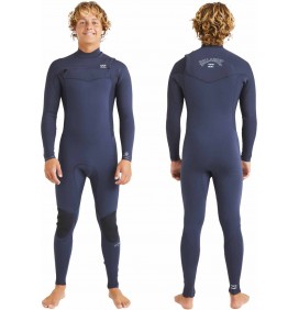 Billabong Revolution Natural Wetsuit CZ 4/3mm Dark Navy