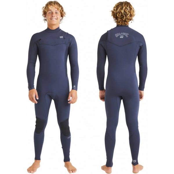 Imagén: Billabong Revolution Natural Wetsuit CZ 4/3mm Dark Navy