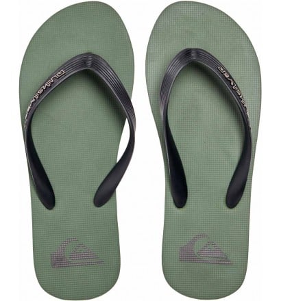 Flip-Flops Von Quiksilver Molokai Art Blue 1