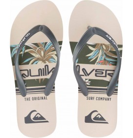 Flip-Flops Von Quiksilver Molokai Art Blue 1