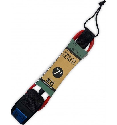 Zeus Surfboard Leash Red