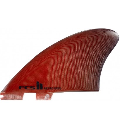 Ailerons de surf twin fins FCSII Retro Keel PG