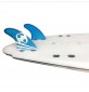 Fins Mundo-Surf MS-1 Corelite quad rear