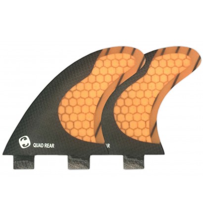 Fins Mundo-Surf MS-1 Carbon quad rear