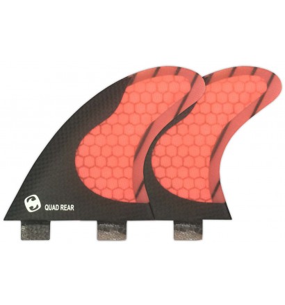 Fins Mundo-Surf MS-1 Carbon quad rear