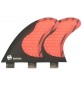 Fins Mundo-Surf MS-1 Carbon quad rear