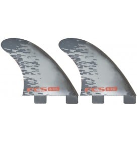 Ailerons de surf FCS PC Quad Rear