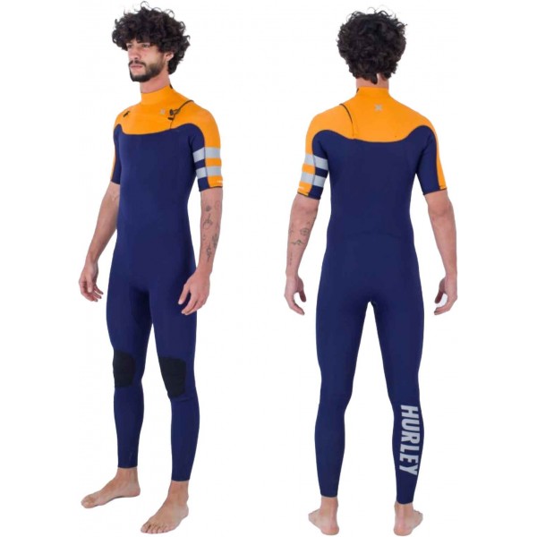 Imagén: Wetsuit Hurley Advantage 2/2mm SS Fullsuit Flag Blue