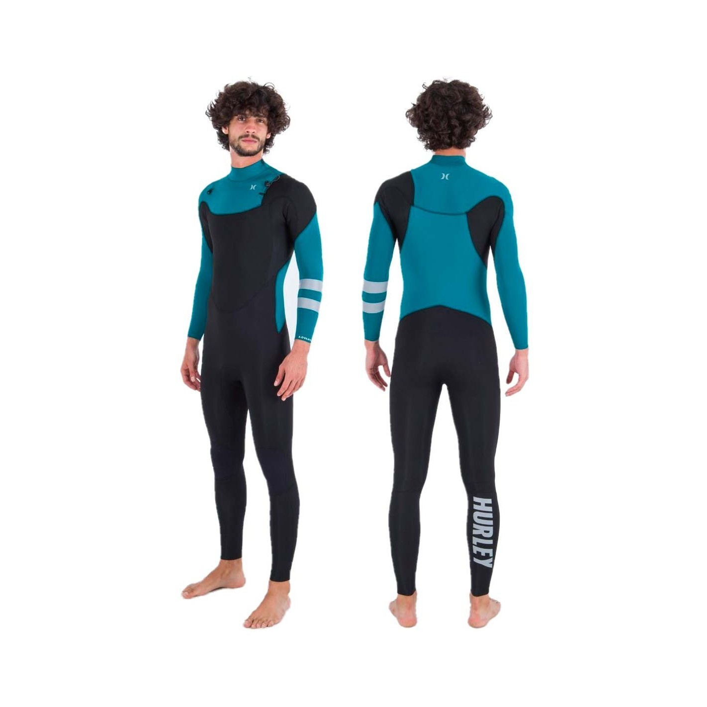 Imagén: Traje Neopreno Hurley Advantage 4/3mm Black/Turquoise