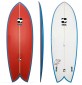 Surfboard Retro Fish MS Black Bass