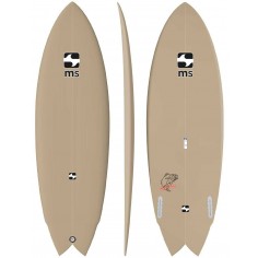 Surfboard Retro Fish MS Black Bass