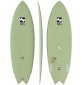 Surfboard Retro Fish MS Black Bass