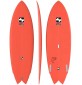 Surfboard Retro Fish MS Black Bass