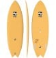 Surfboard Retro Fish MS Black Bass