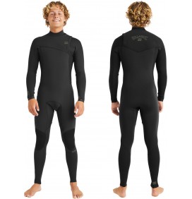 Fato Surf Billabong Revolution Natural CZ 4/3mm Dark Navy