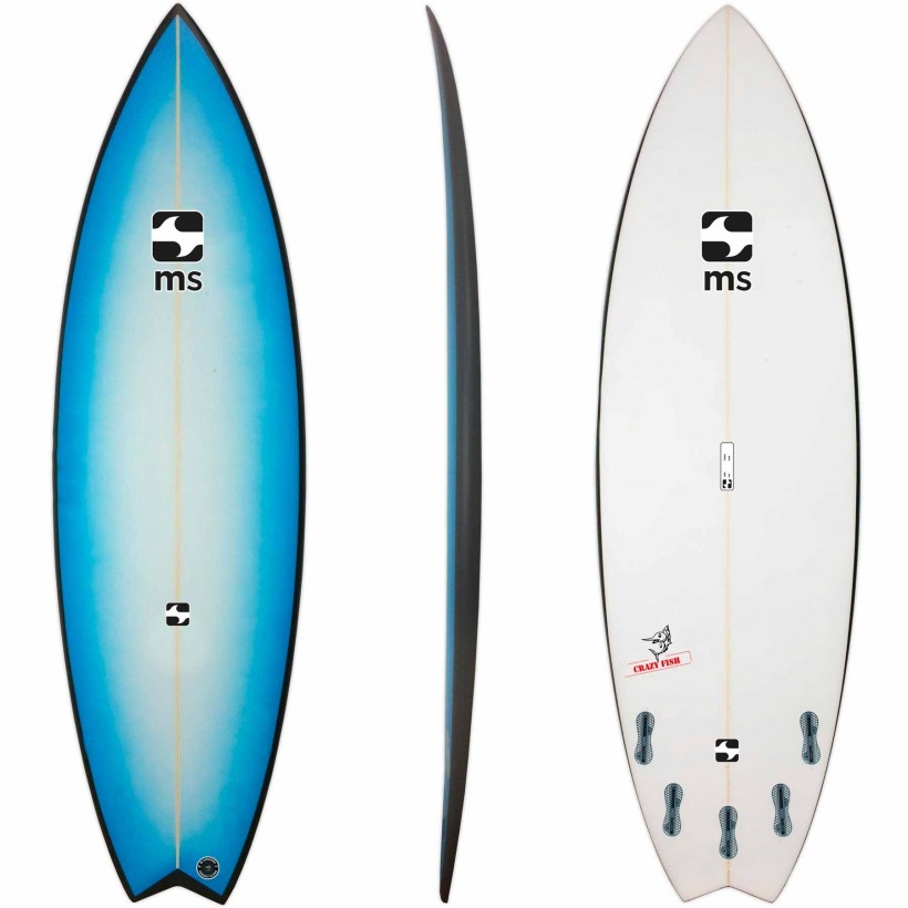 Tabla de surf MS Crazy Fish