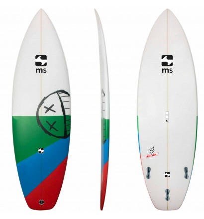 Surfboard MS Crazy Fish Squash