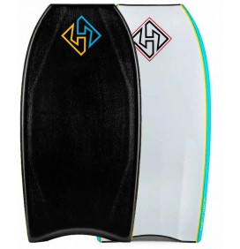 Planche de bodyboard Hubboards Hubb Quad Core PP Sci-Five Black/White