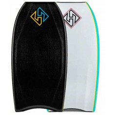 Tabel van bodyboard Hubboards Hubb Quad Core PP Sci-Five Black/White