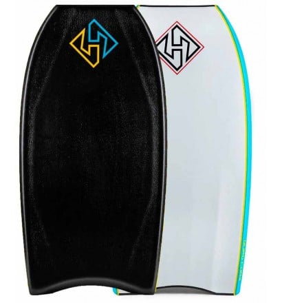 Planche de bodyboard Hubboards Hubb Quad Core PP Sci-Five Black/White