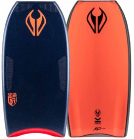 Planche de bodyboard NMD Max Castillo Kinetic PP Midnight Blue/Coral Red