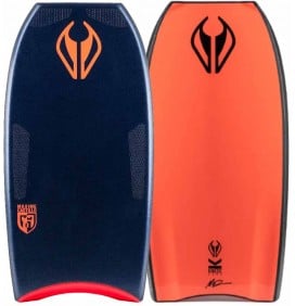 Tabla de bodyboard NMD Max Castillo Kinetic PP Midnight Blue/Coral Red